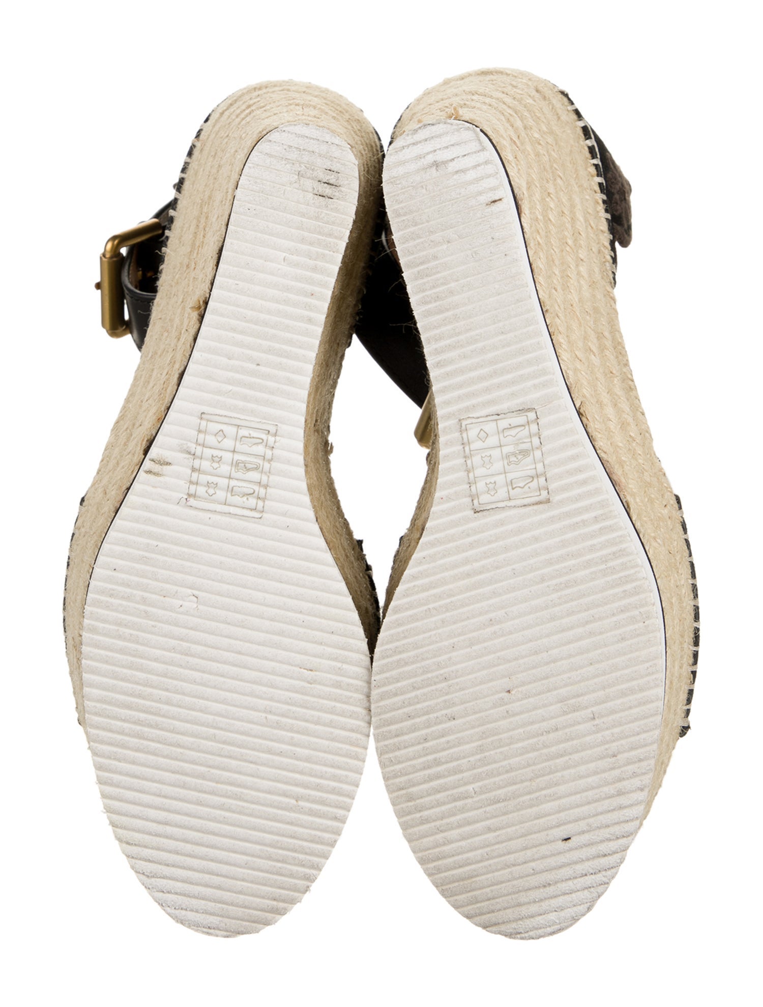 See by Chloé Suede Eyelet Trim Espadrilles